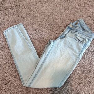 American Eagle Straight Leg Sky Blue  Jeggins  for Women Size 0